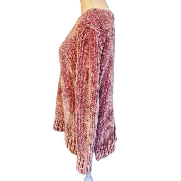 Orvis Sweater Womens Small Pullover Long Sleeve VNeck Soft Girl Cottagecore Pink - Picture 2 of 7